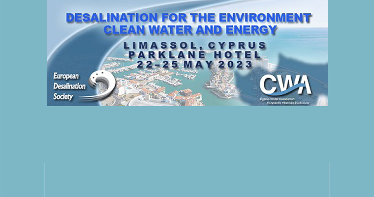 Desalination for the Environment, Clean Water and Energy Conference